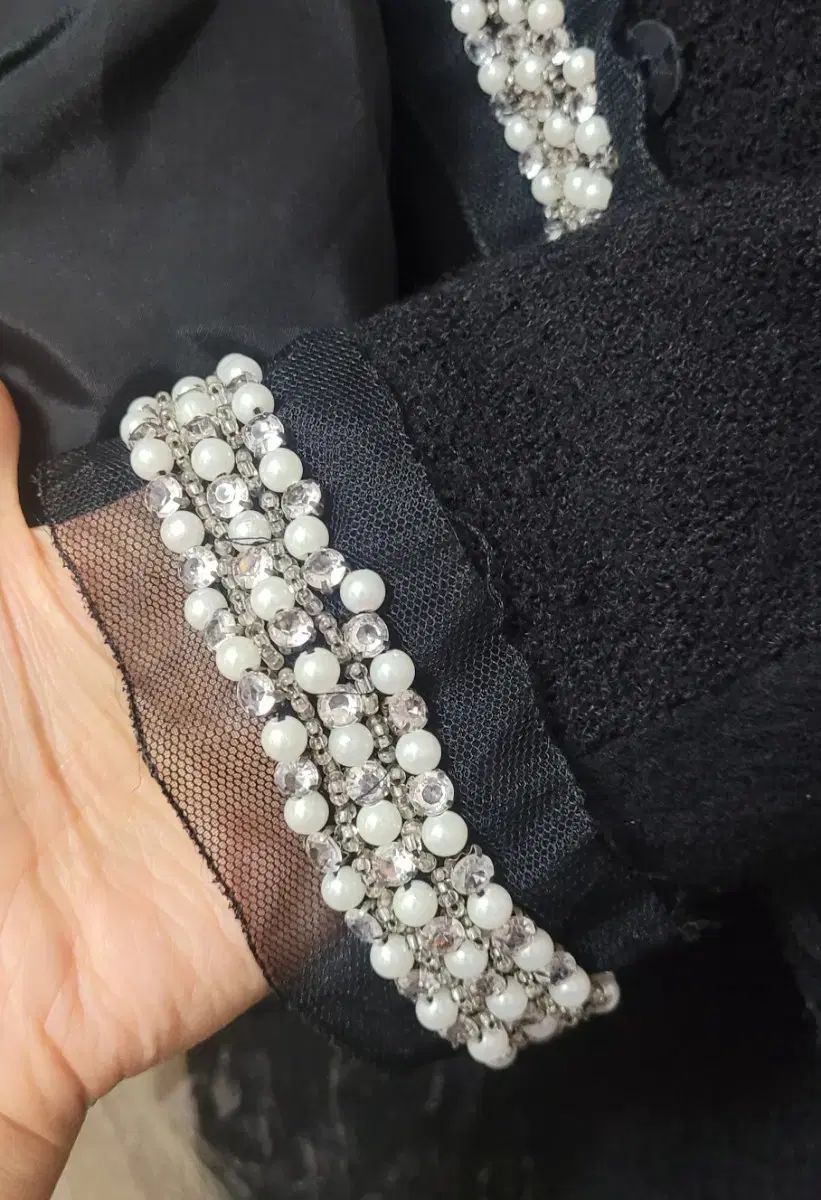 パールキュービック ツイード