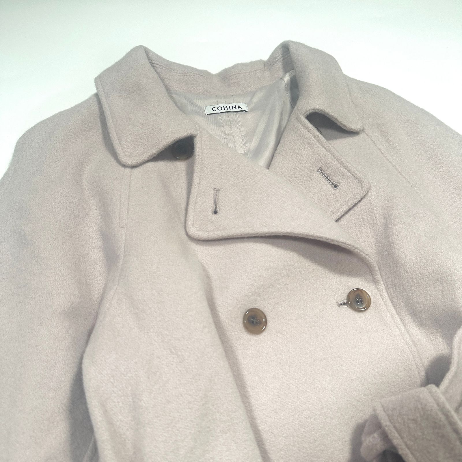 バックフ ウールコート