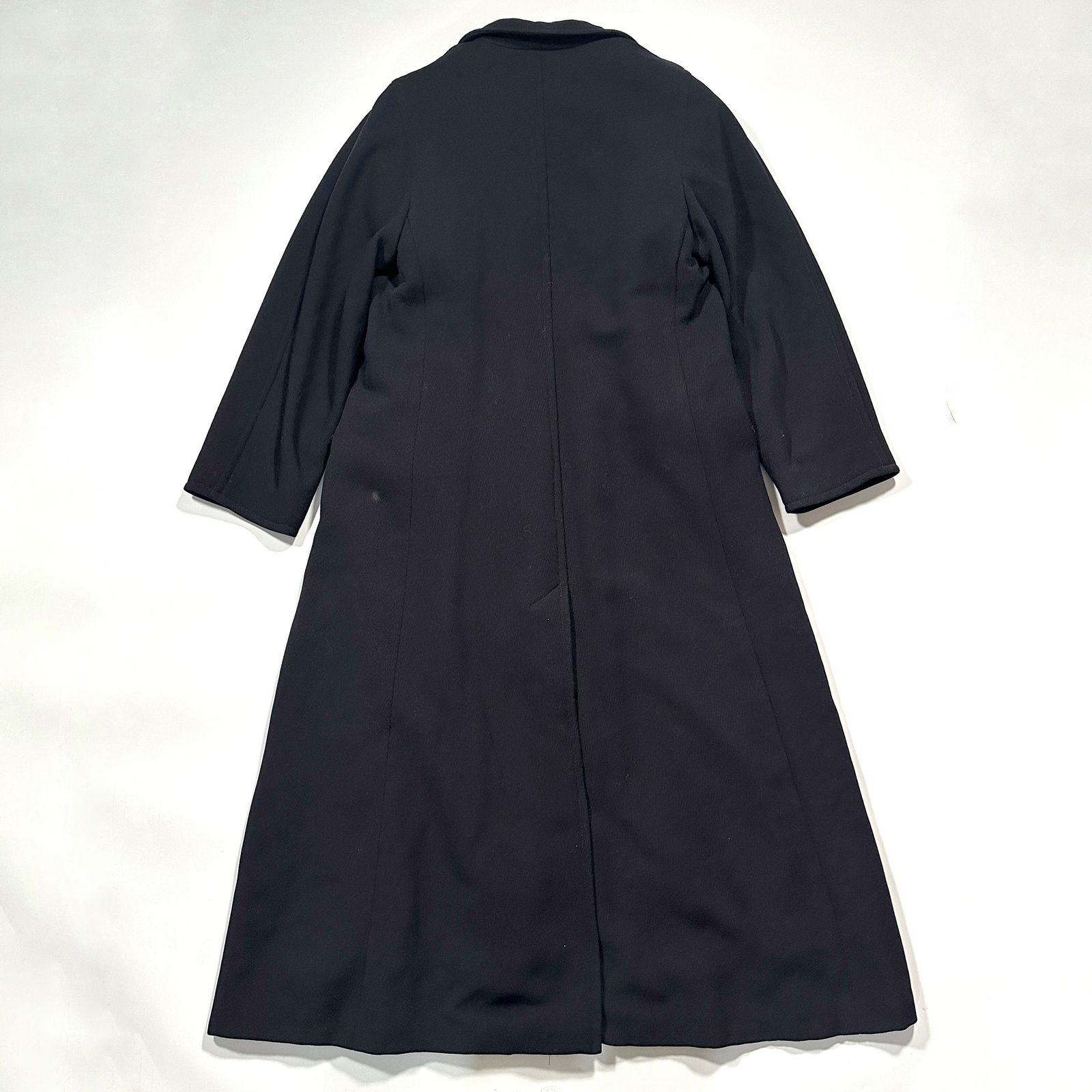MAXMARA マックスマーラ チェスターコート ロングコート XL ネイビー 
