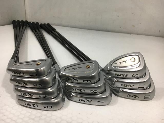お買い得品！【中古ゴルフクラブ】(10本セット)ホンマ LB-708 キャビティ スーパーフェライトカーボン4Sプロスペシャル 3〜10.11.S【14日間返品OK】 返品OK 【中古ゴルフクラブ】(10本セット)ホンマ LB-708 キャビティ