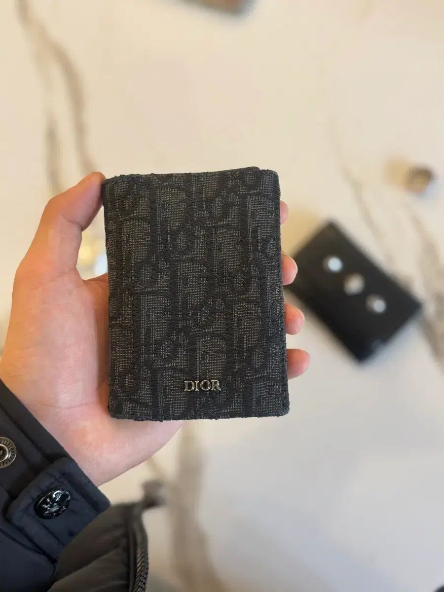 ディオール オブリーク オーガナイザー カードウォレット 二つ折り財布