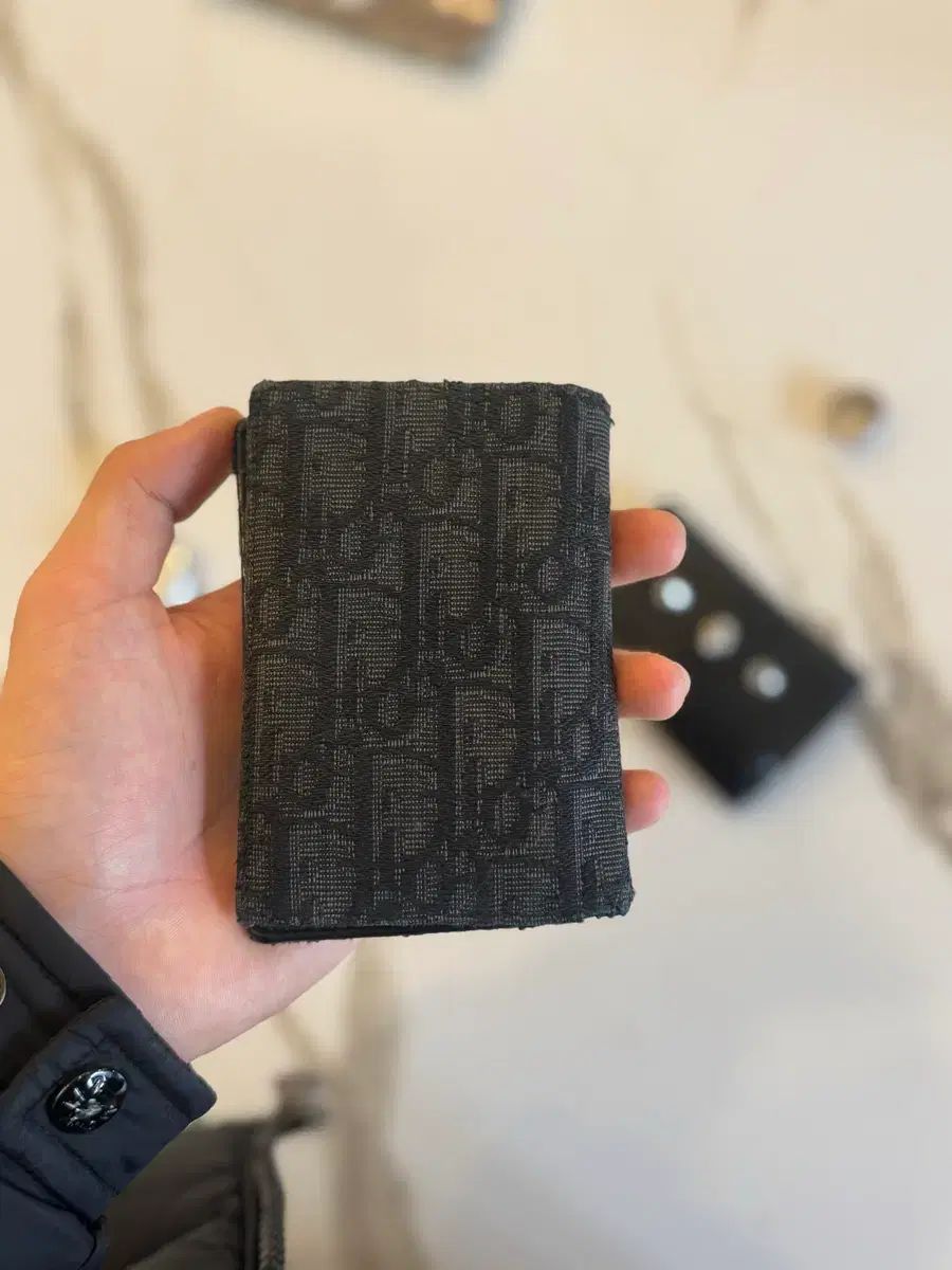 ディオール オブリーク オーガナイザー カードウォレット 二つ折り財布