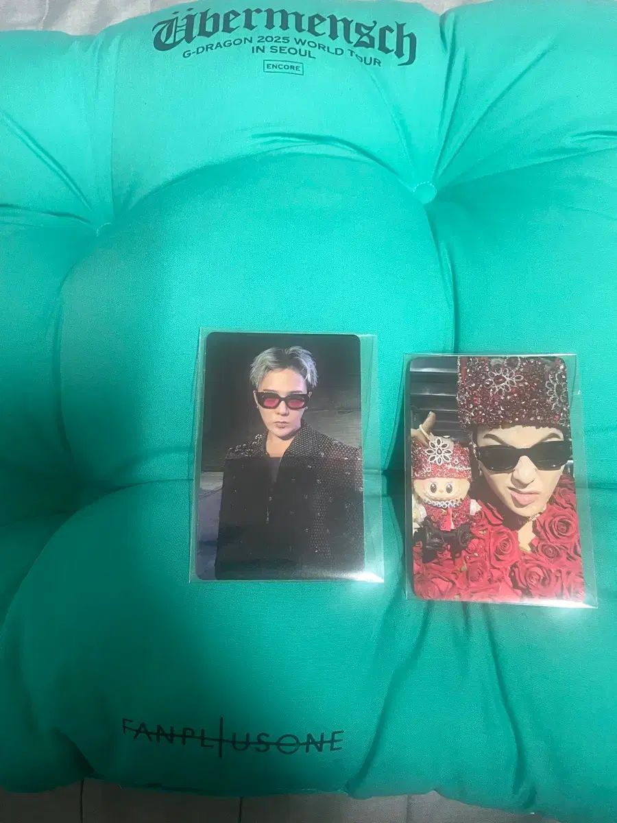 G-DRAGON ジードラゴン コンサート 팸ジョーン クッション トレカ