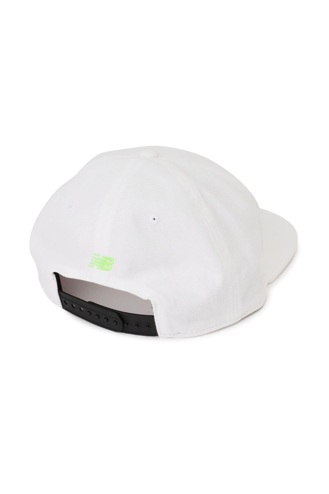 ニュー ンス ゴルフ ユニセックス フラットキャップ センターロゴ 吸汗速乾すべり 012-3287007 030_ホワイト FR