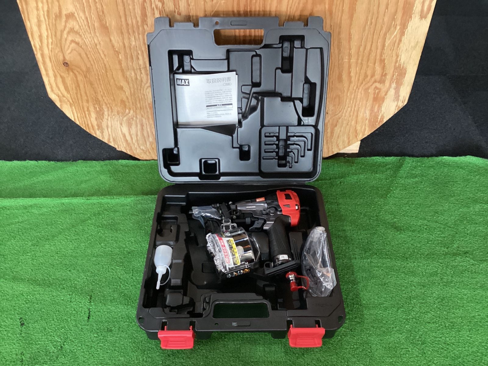 MAX HN-50S1(D) 釘打機スーパーネイラ 現状品（ク-80） - メルカリ