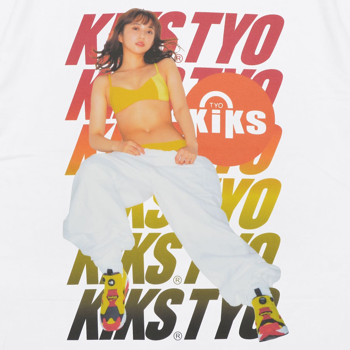 KIKS TYO キックス ティーワイオー KIKS GIRLS TEE 小宮有紗 PUMP FURY