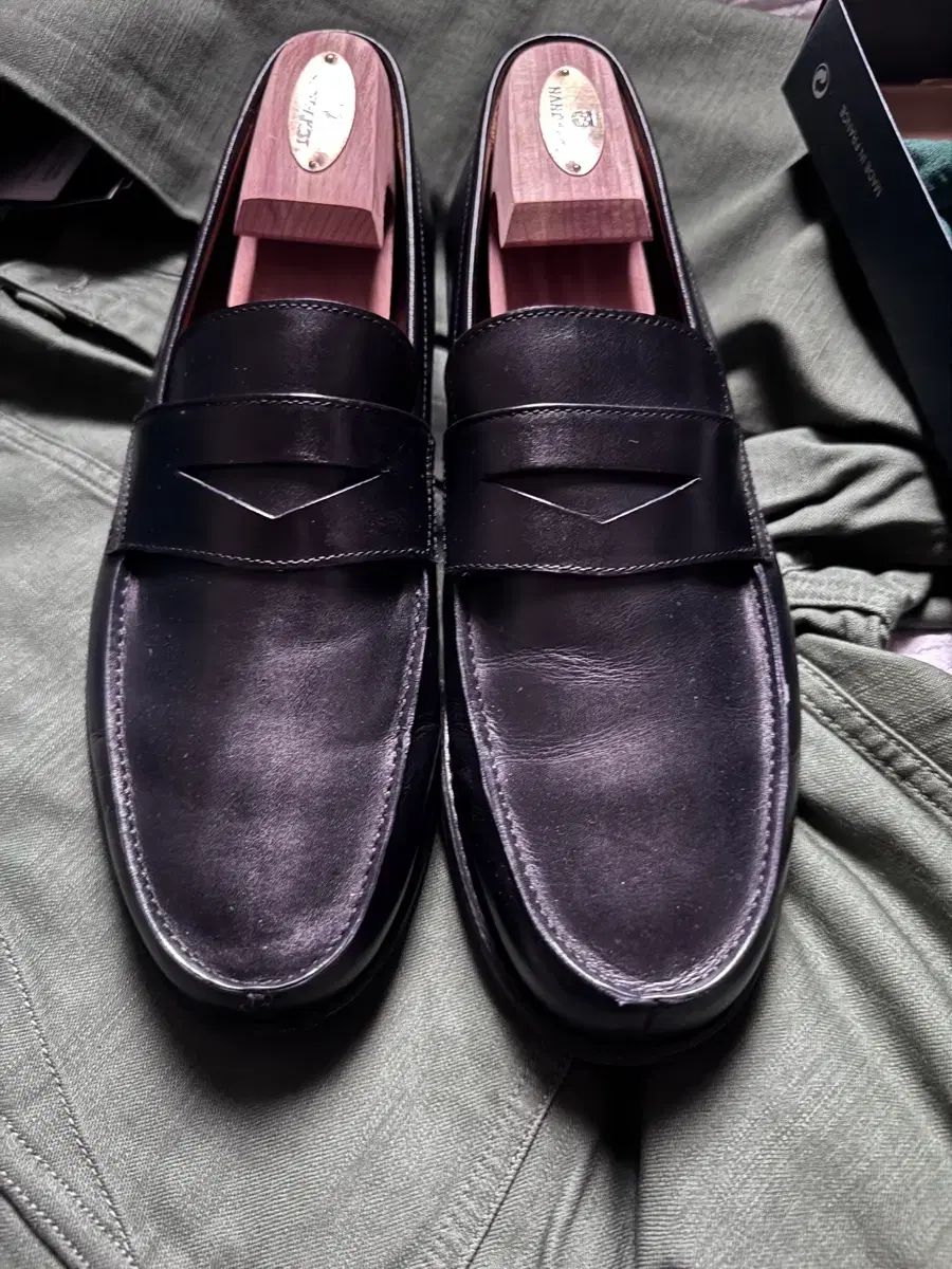  Paraboot 乙狩 アドニス ローファー uk 8 ブラック ローファー ブーツ 革靴