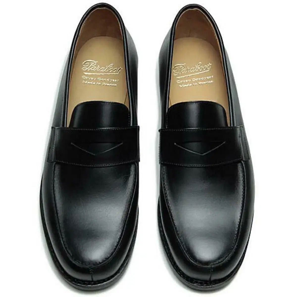 Paraboot 乙狩 アドニス ローファー uk 8 ブラック