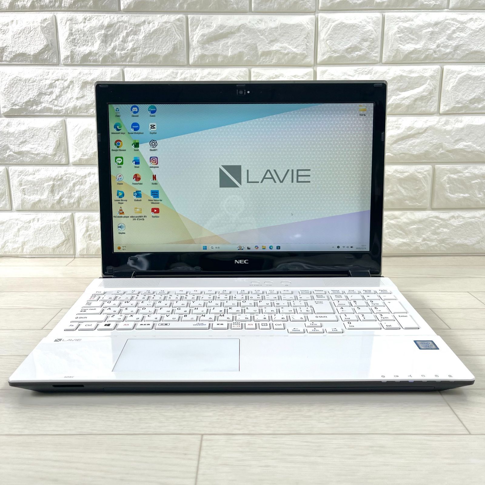NEC LAVIE 第7世代 i7 新品SSD512GB メモリ16 ノートパソコン オフィス