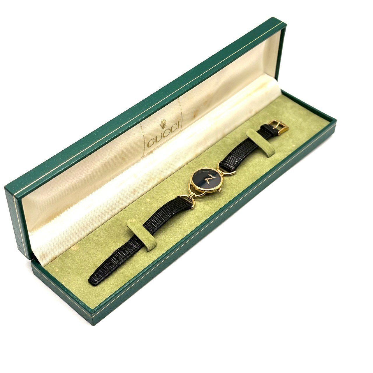 静かな色気を纏う】 GUCCI オールドグッチ 新品電池交換済み 腕時計