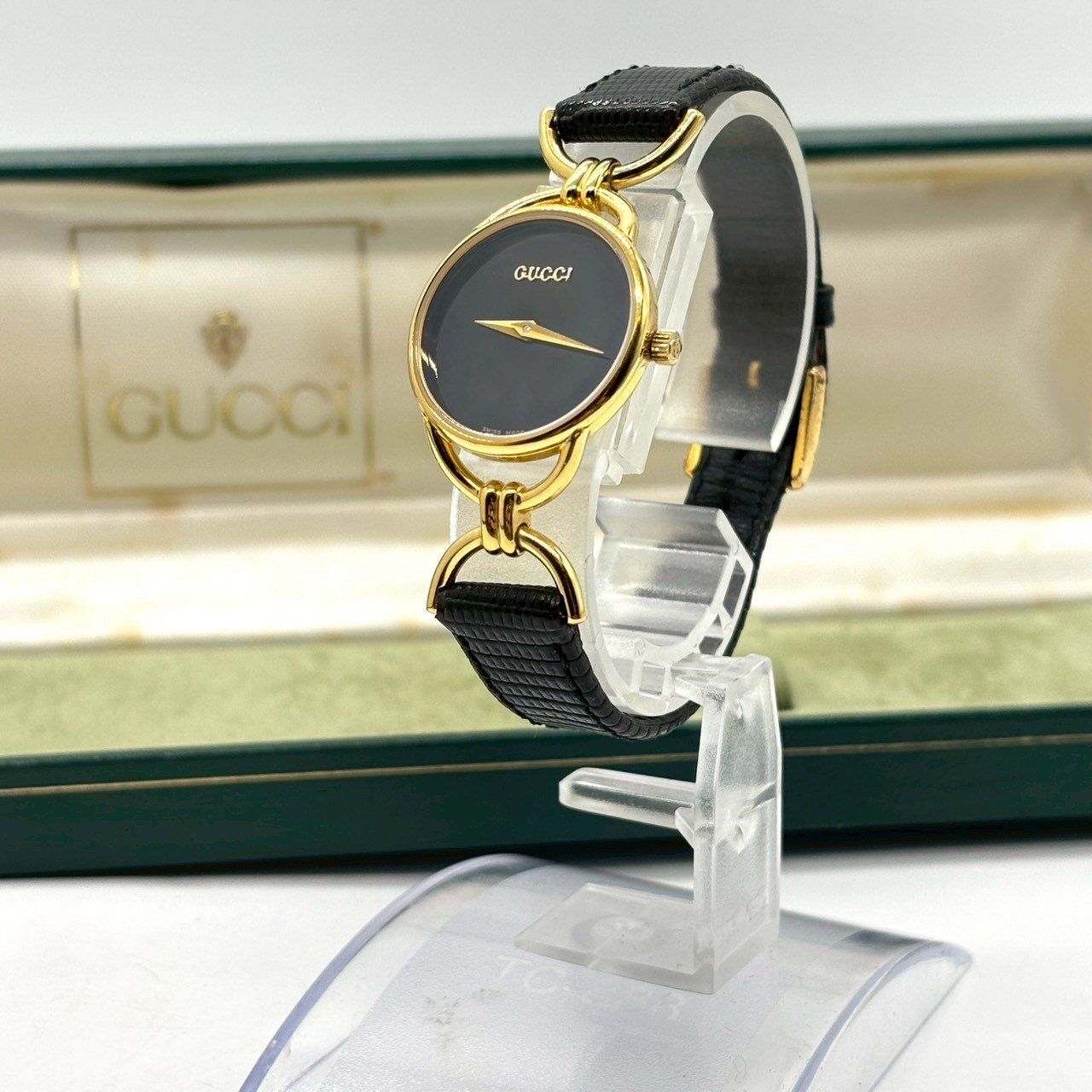 静かな色気を纏う】 GUCCI オールドグッチ 新品電池交換済み 腕時計