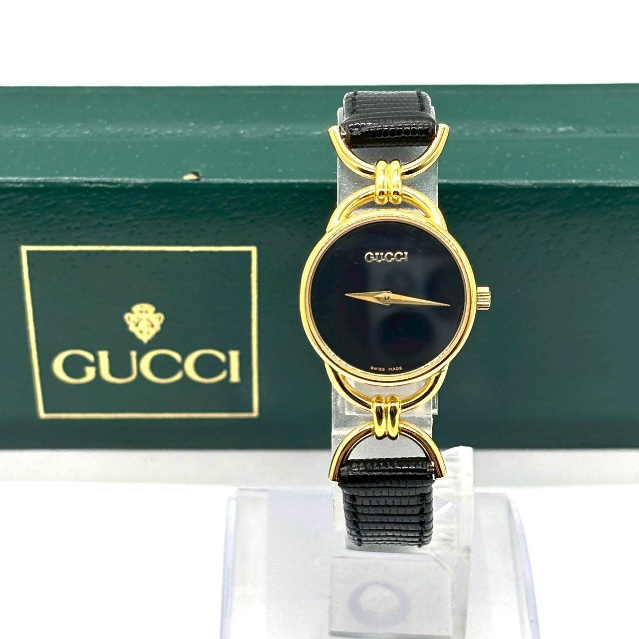 静かな色気を纏う】 GUCCI オールドグッチ 新品電池交換済み 腕時計