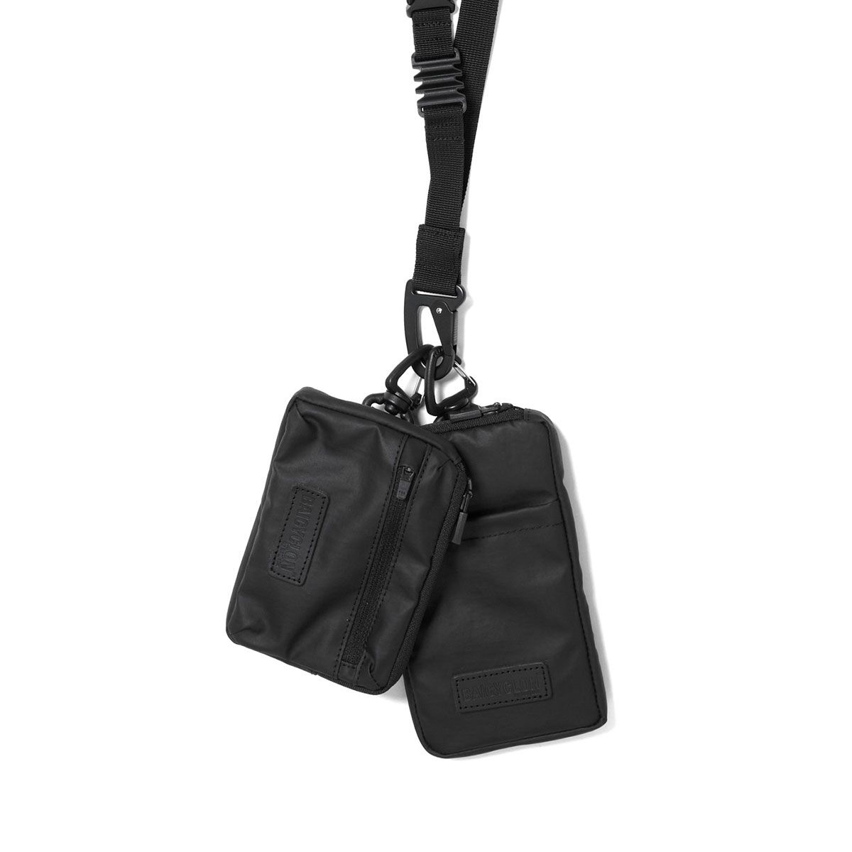 bagjack ブラック ナイロン ショルダーバッグ バイシクロン バイ バッグジャック ショルダーバッグ メンズ