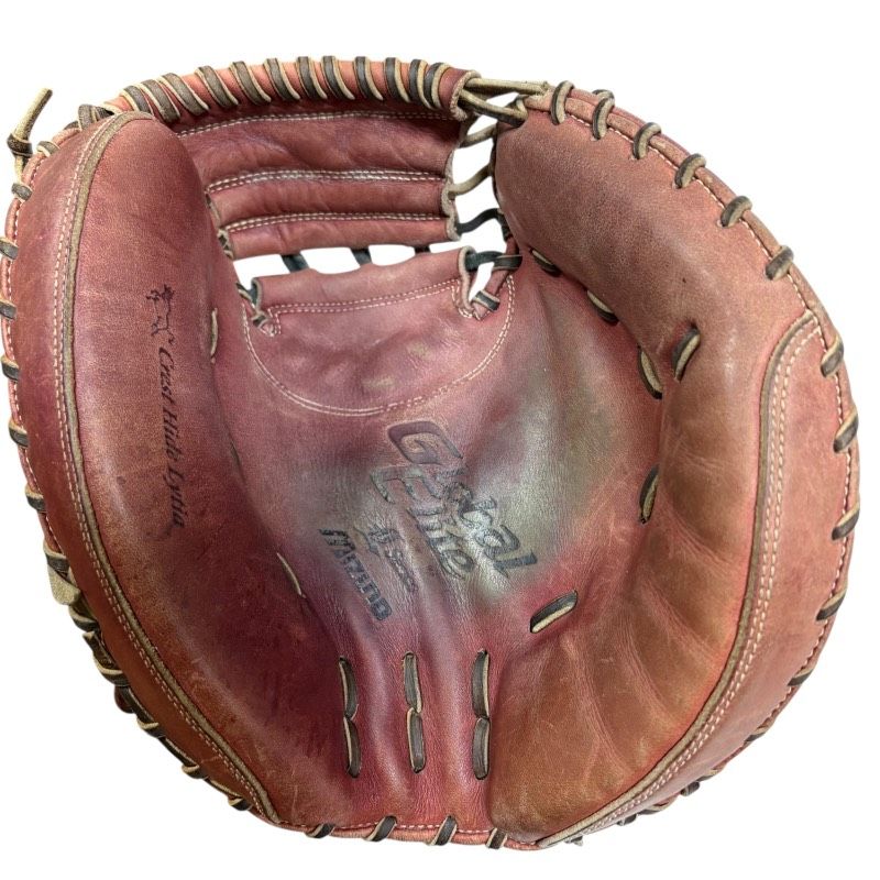 Mizuno Global Elite 軟式キャッチャーミット　中古品 良品】ミズノ MIZUNO 一般軟式 キャッチャーミット Global Elite