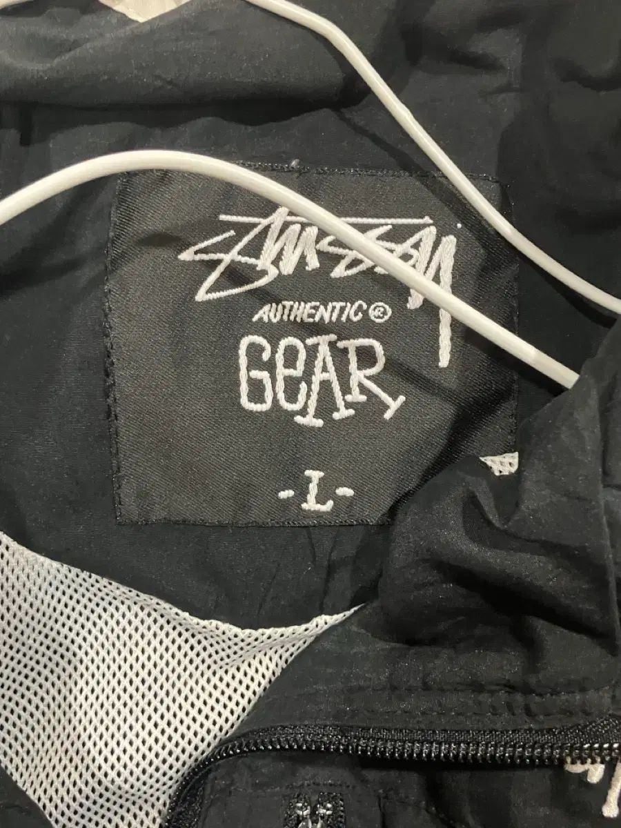 STUSSY ステューシー トラック ジャケット ウィンドブレーカー ブラック クロップド