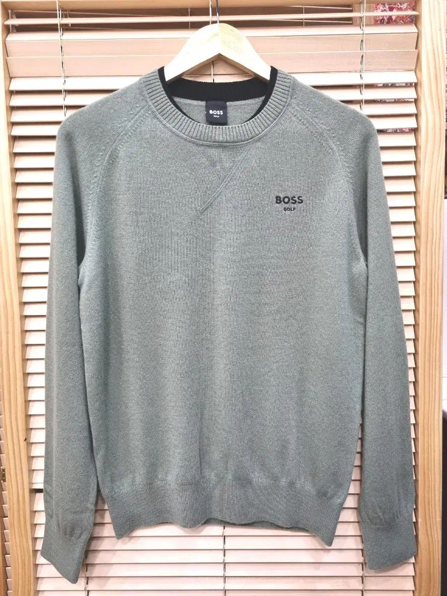 ボス メンズ ゴルフ カシミア クルーネックセーター