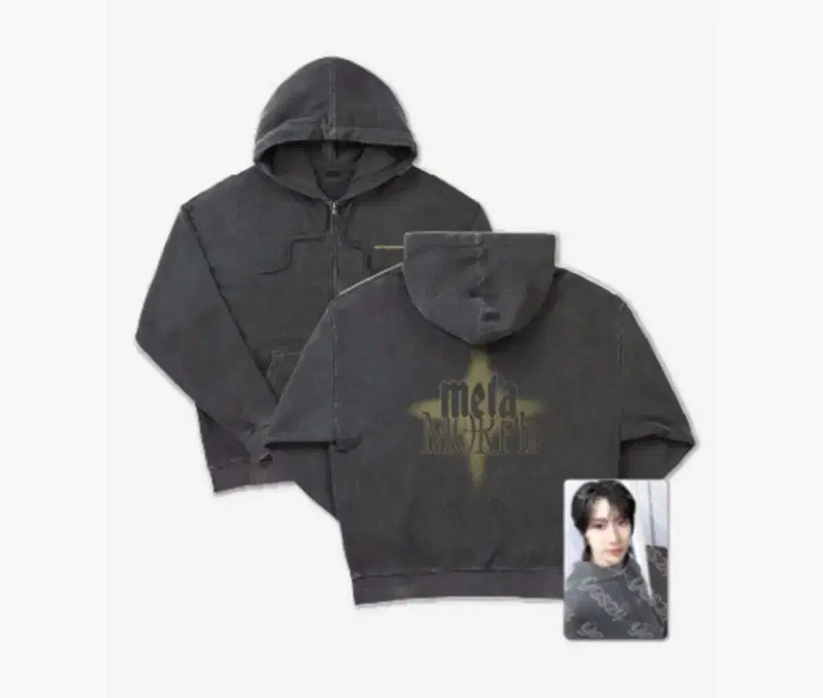 テミン メタモーフ フードTシャツ