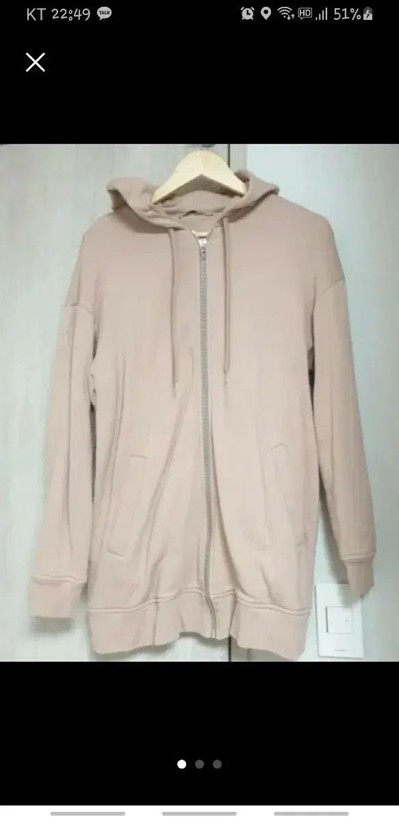 Alexander Wang ロングフーディジップアップ