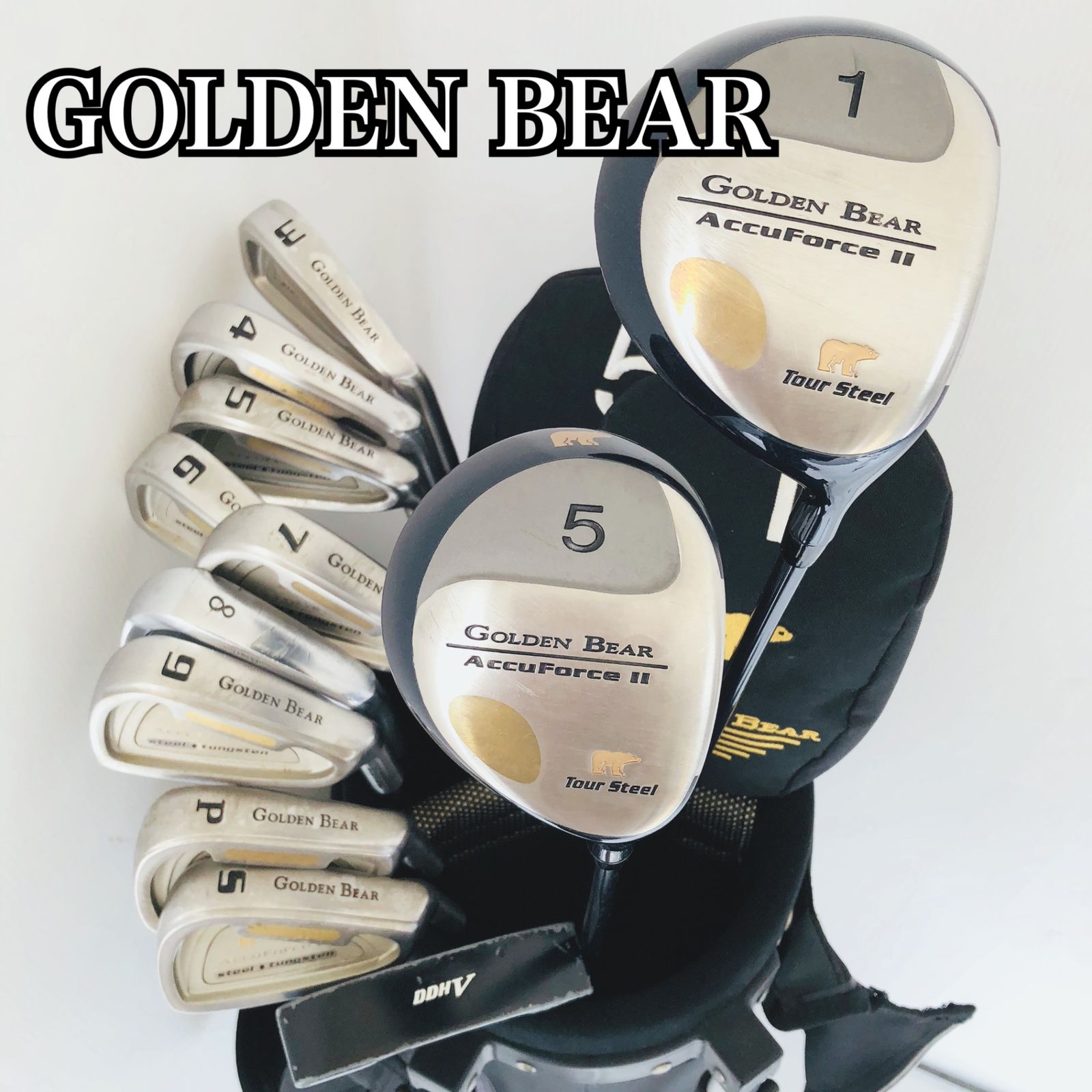 GOLDEN BEAR ゴルフクラブセット　TB3 右利き GOLDEN BEAR ゴールデンベアー メンズ ゴルフ クラブ セット 初心者
