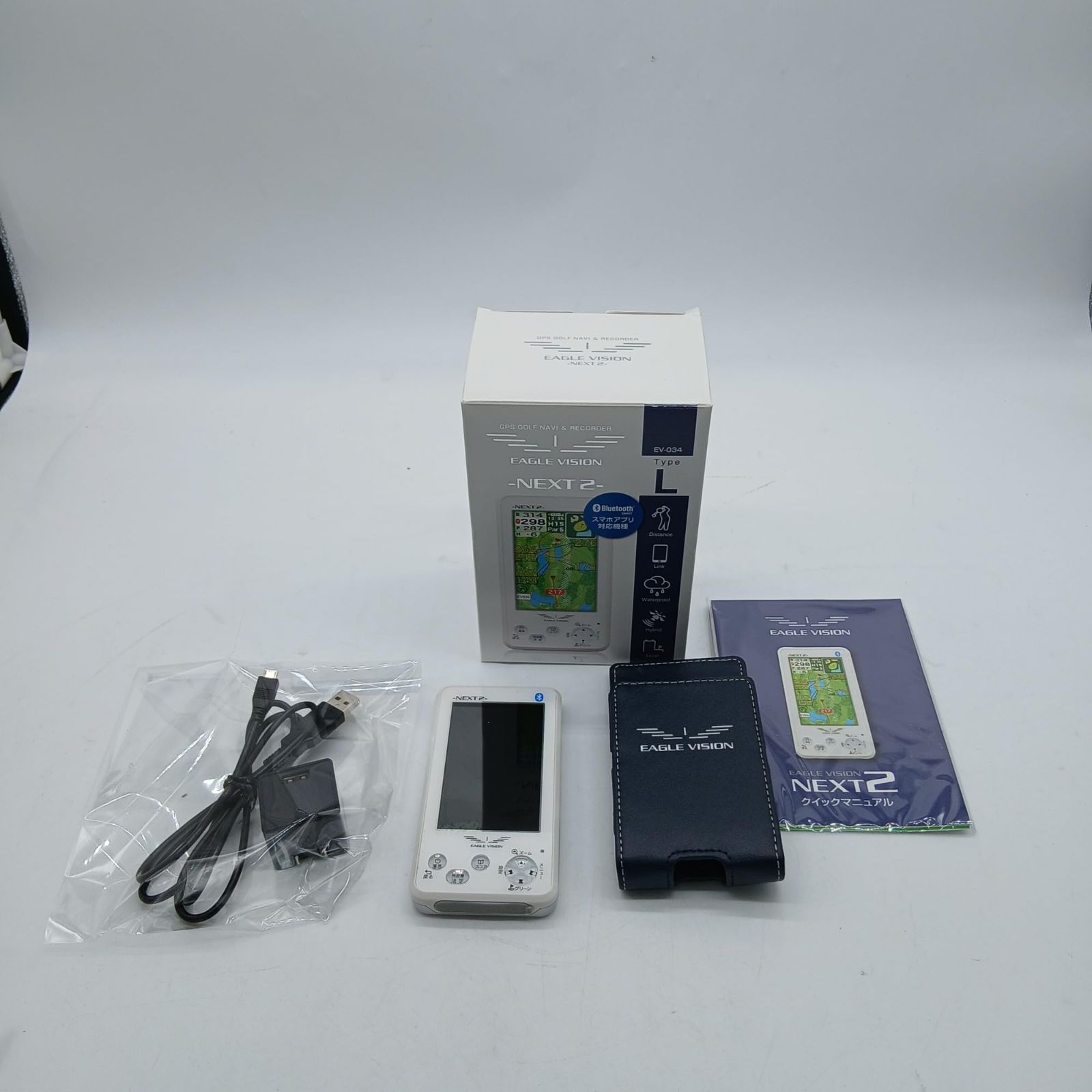 No 4530 アサヒゴルフ EAGLE VISION NEXT 2 EV 034 ホワイト