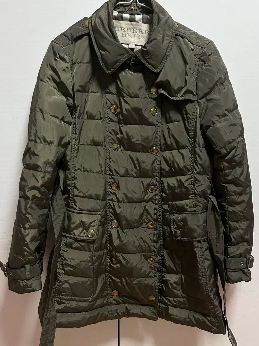 BURBERRY BRIT バーバリーブリット ナイロンコート カーキ BURBERRY BRIT バーバリーブリット ナイロンコート カーキ