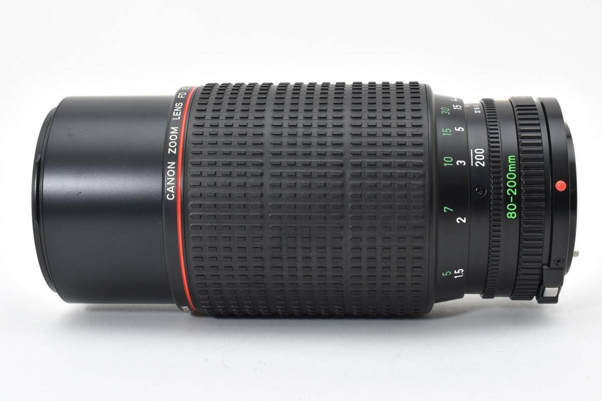 Canon キヤノン CANON NEW FD 80-200mm F4 L 望遠 ズーム レンズ MF