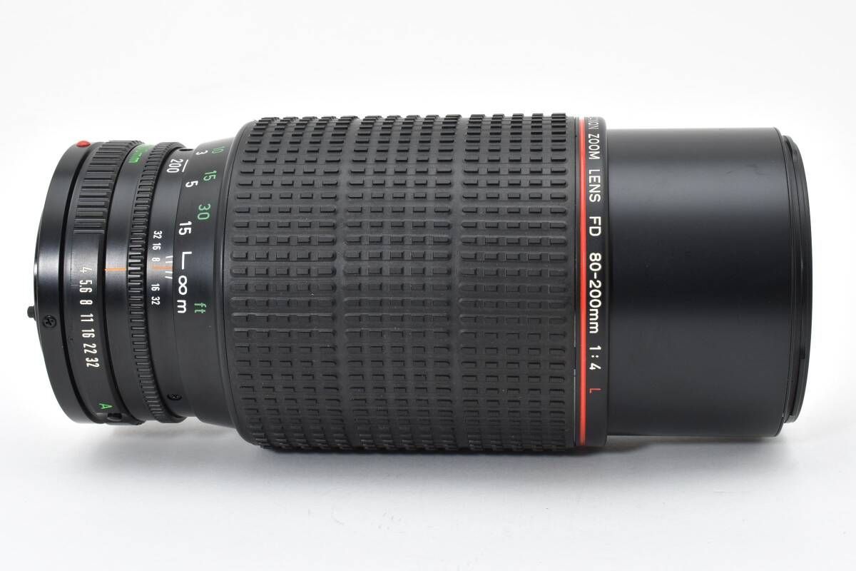 Canon キヤノン CANON NEW FD 80-200mm F4 L 望遠 ズーム レンズ MF