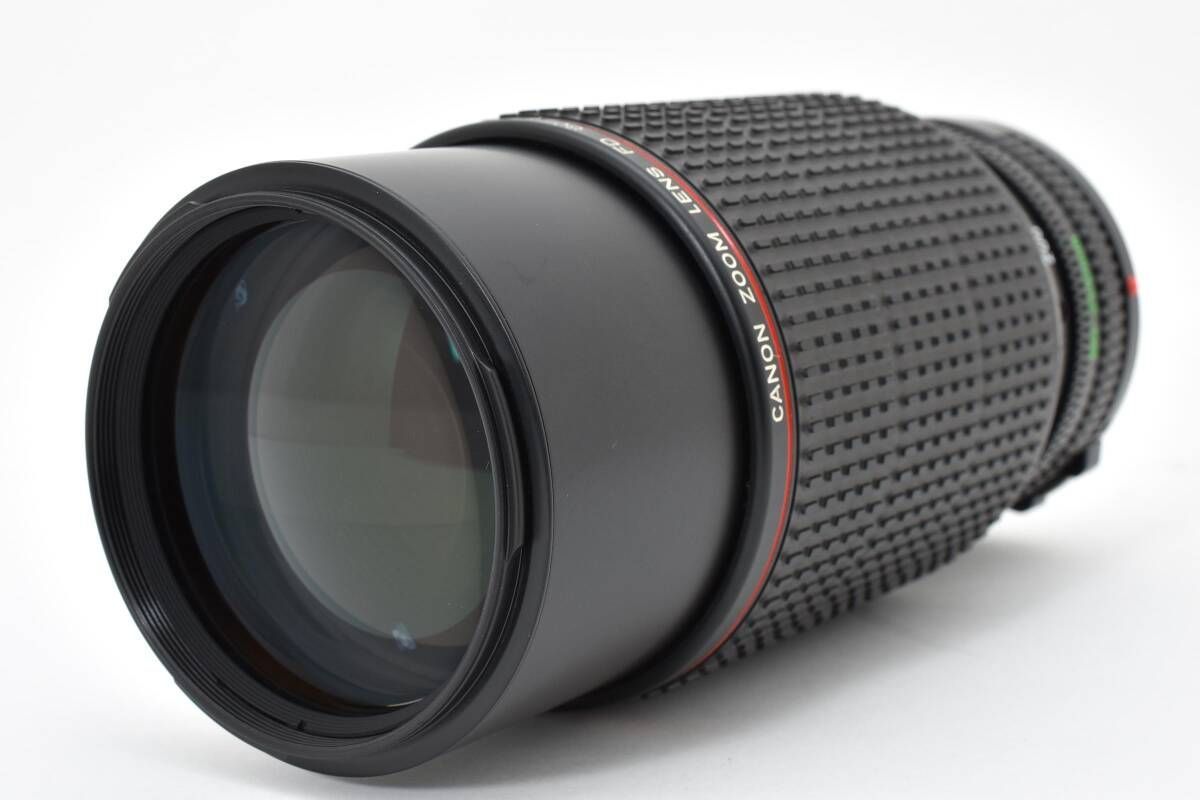 Canon キヤノン FD 80 200 mm F 4 L 望遠 ズーム レンズ MF 一眼レフ 3901 w 2105 021