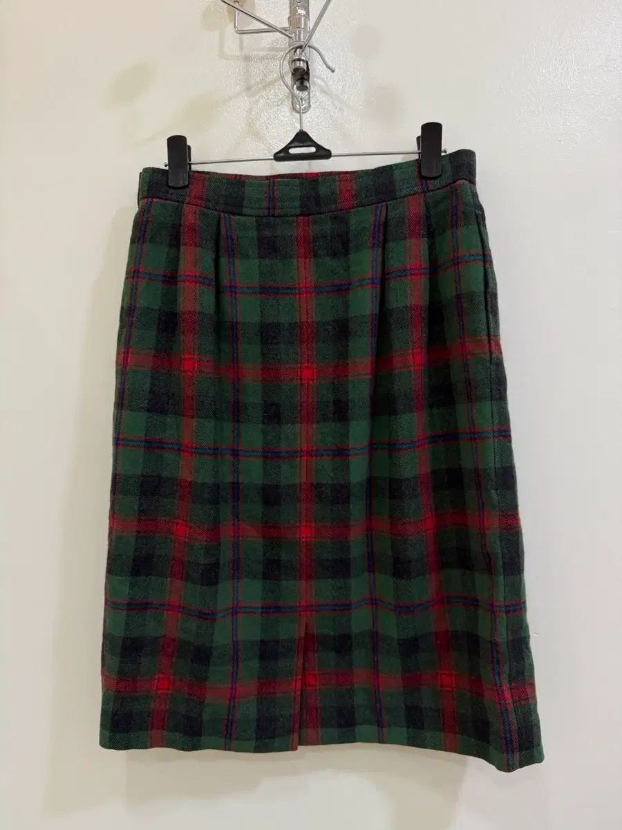 イヴ サンローラン チェック スカート