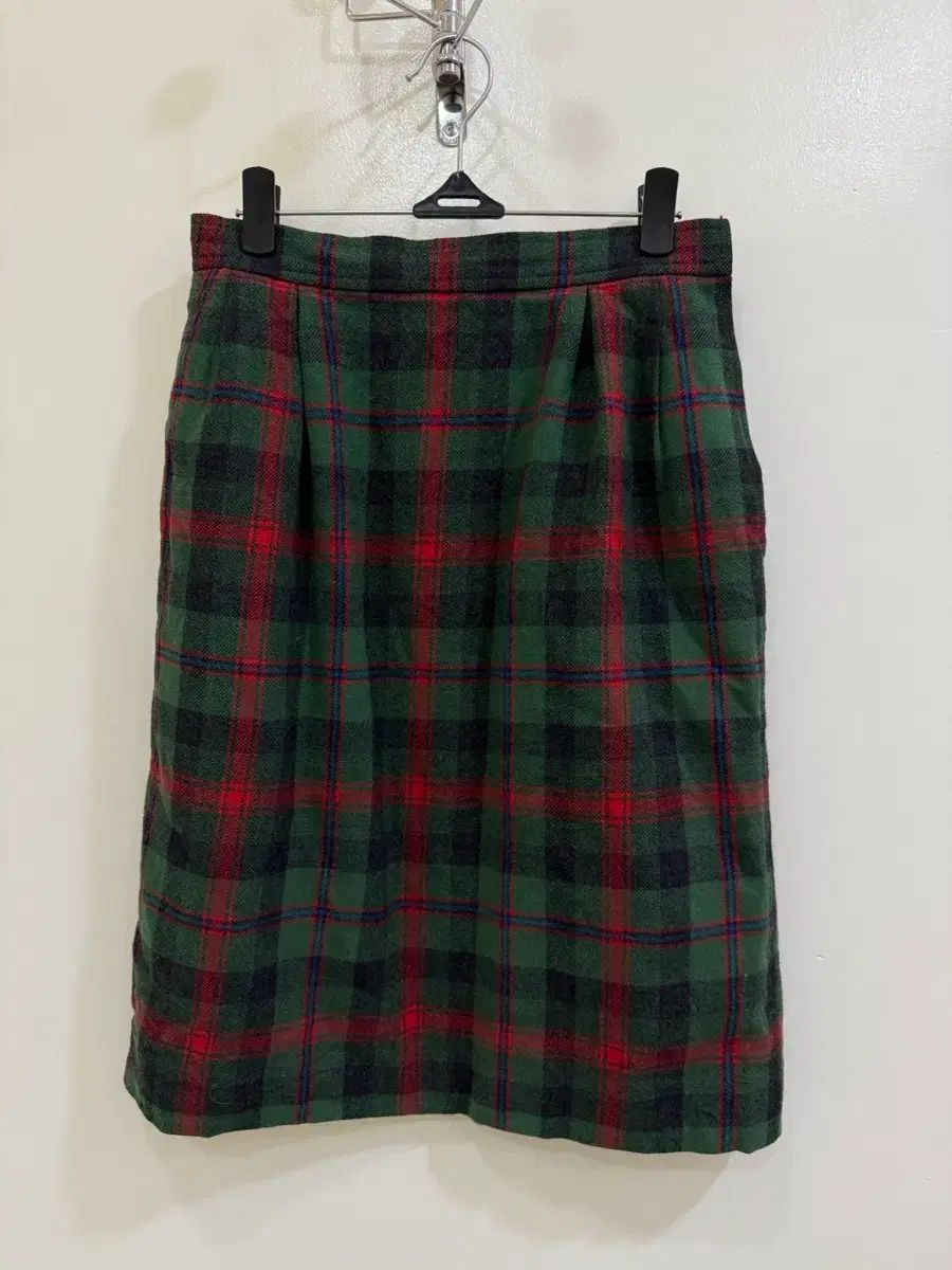 イヴ サンローラン チェック スカート