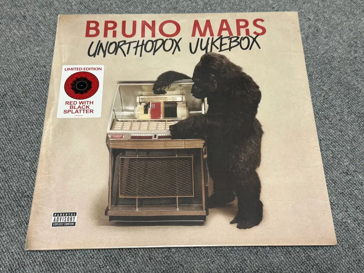 ブルーノ 火星 ー Unorthodox Jukebox LP 版 色