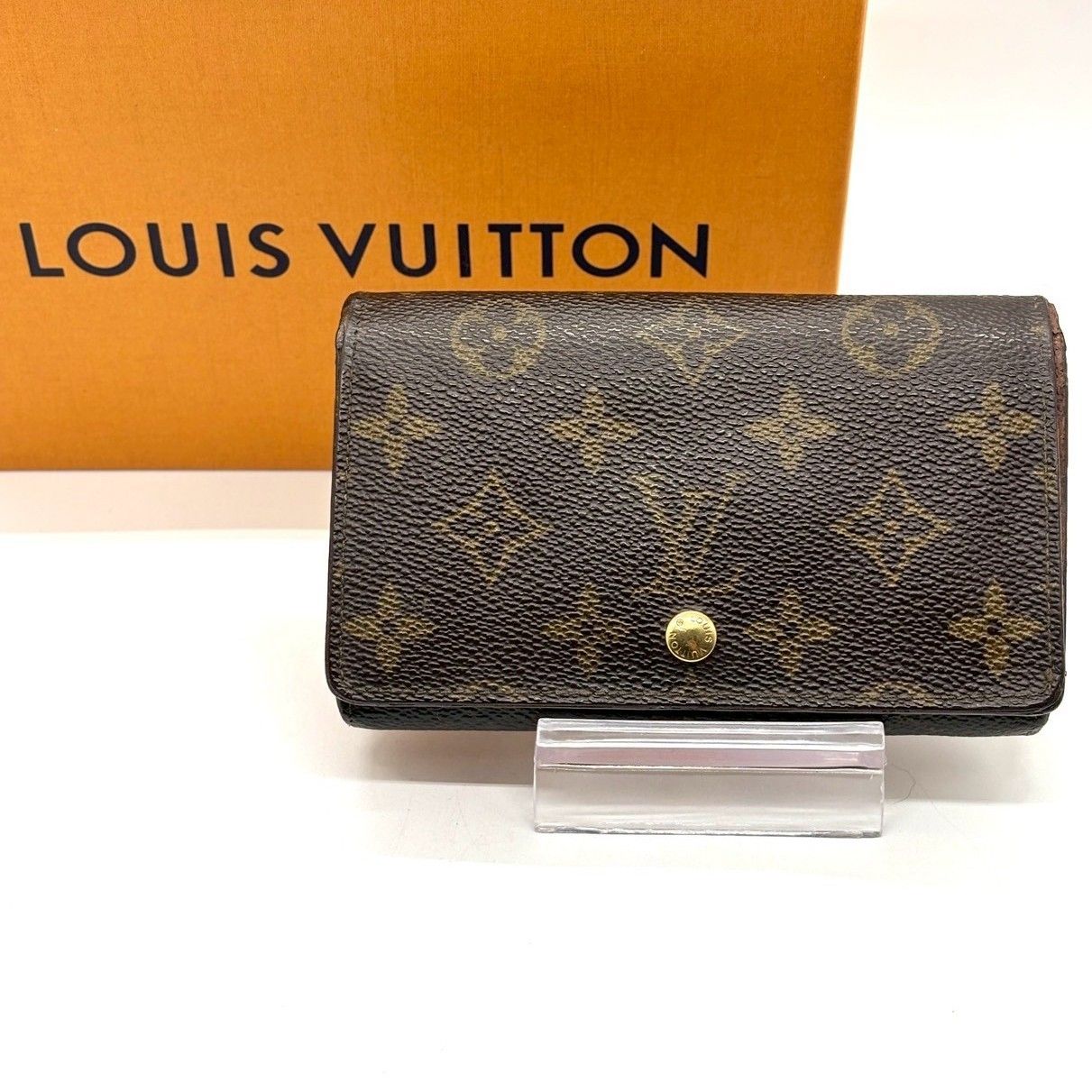 二つ折り財布 モノグラム