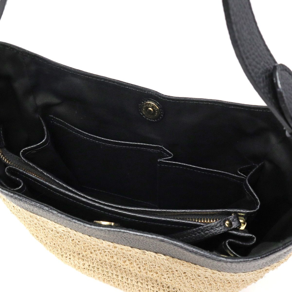 レザーコンビトート