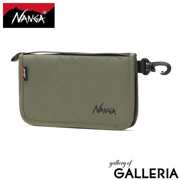 ナンガ パスポートケース おしゃれ NANGA パスケース 財布 軽量 マルチケース パスポート カード 小銭 お札 航空券 ケース ポーチ トラベルグッズ 旅行 メンズ レディース ECOPAK UR PASS CASE N 2502-3 I 305 Z