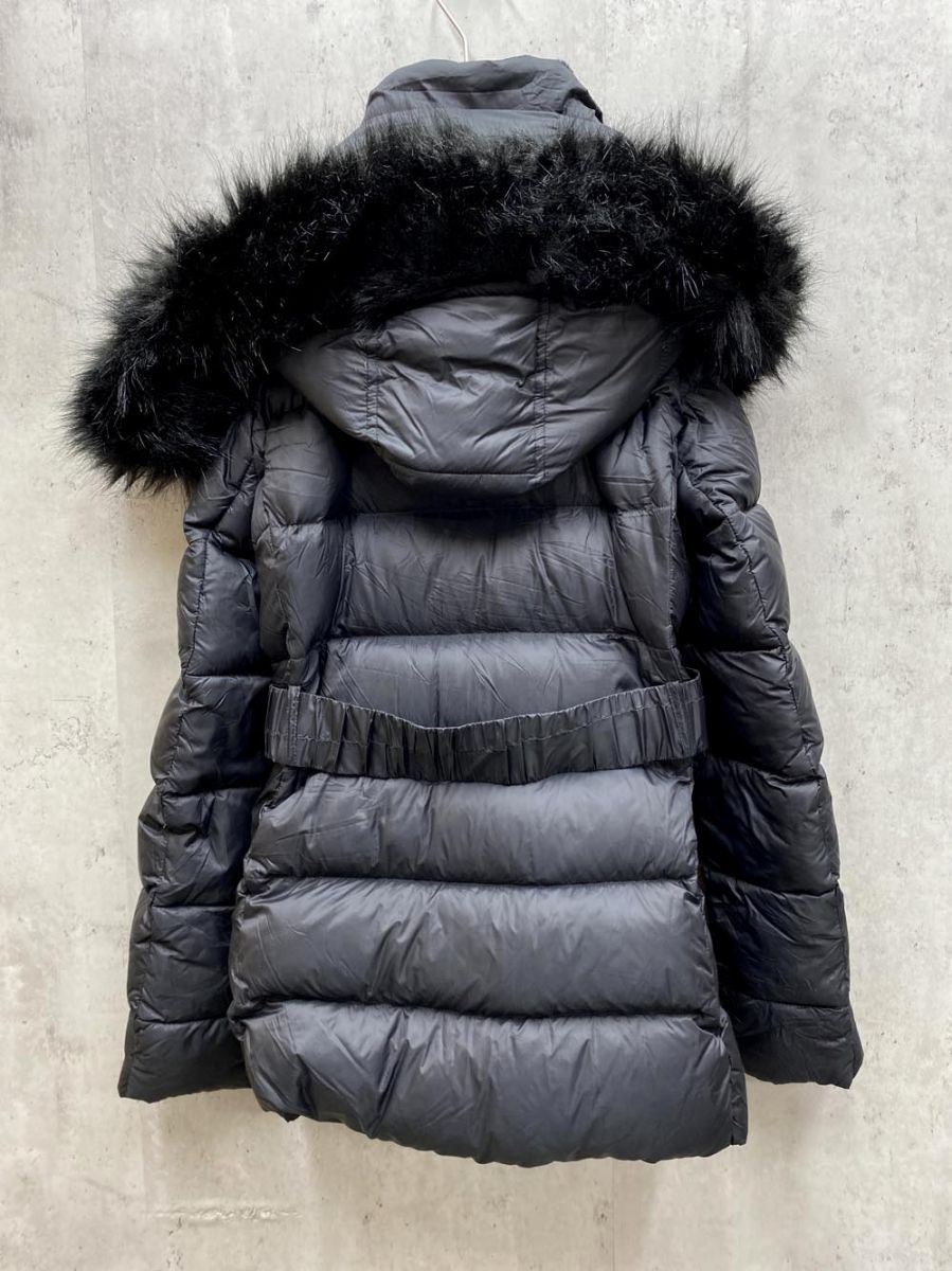 ZARA ザラ ベルト フェイクファーフード付き ダウン ジャケット