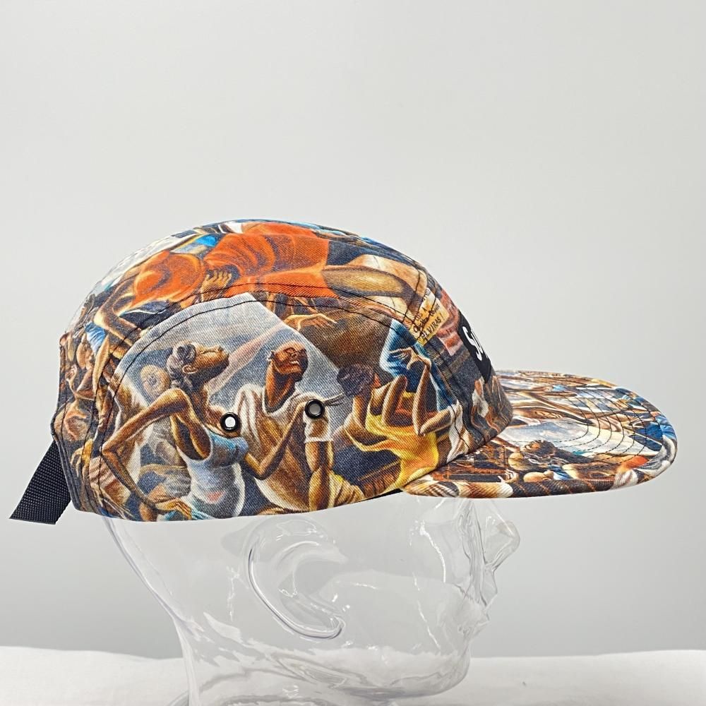 中古】SUPREME Ernie Barnes Camp Cap マルチカラー シュプリーム