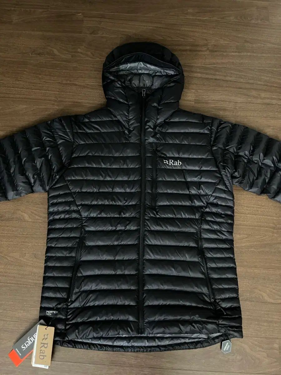 Rab ラップ マイクロライト アルパイン ブラック L