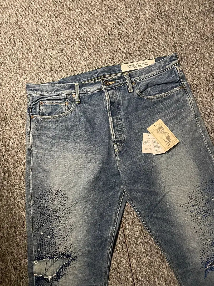 KAPITAL モンキーシスコ 5 p デニム パンツ 38