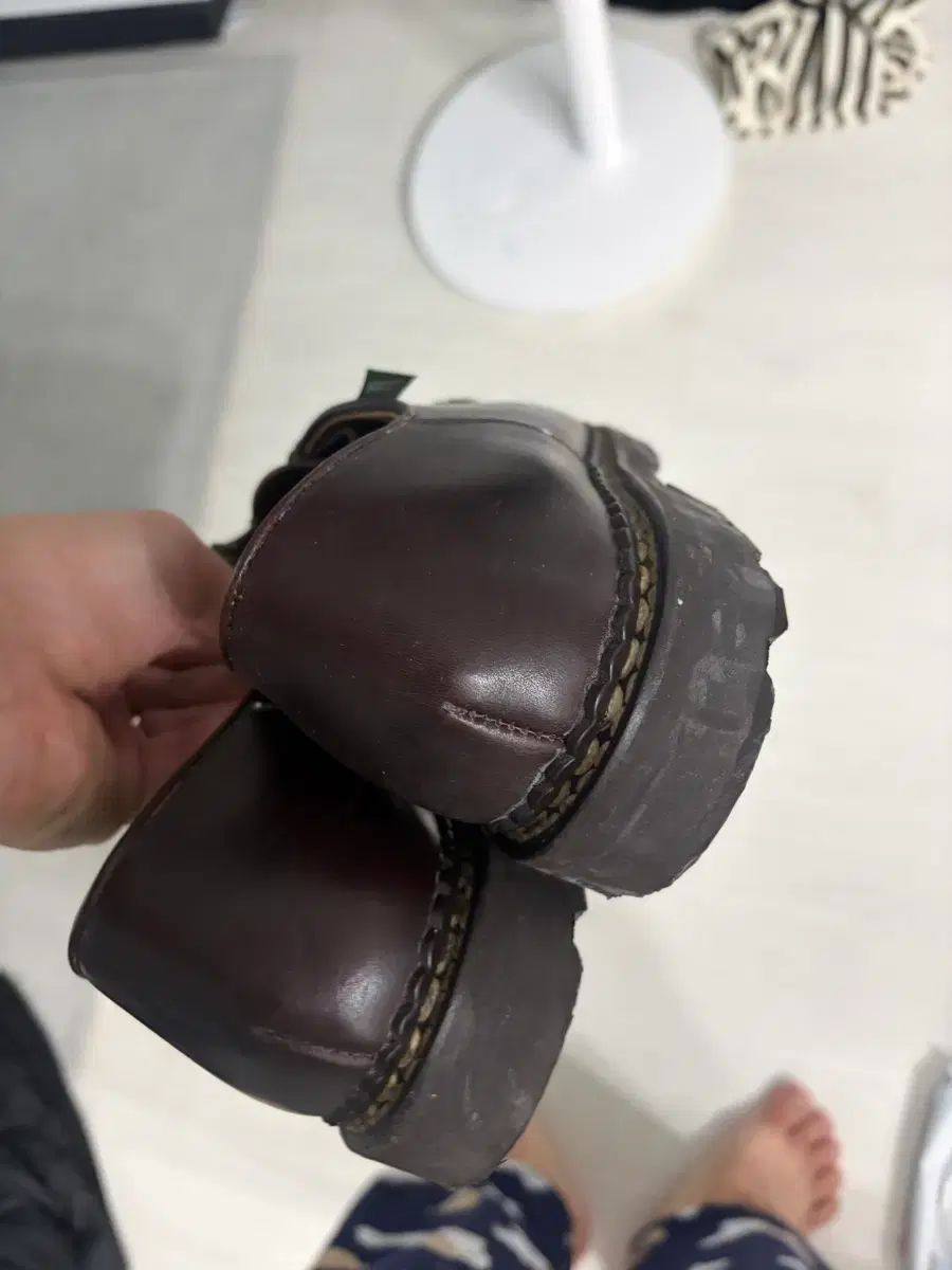  パラブーツ ミカエル uk 7 5 265-270 ローファー ブーツ 革靴