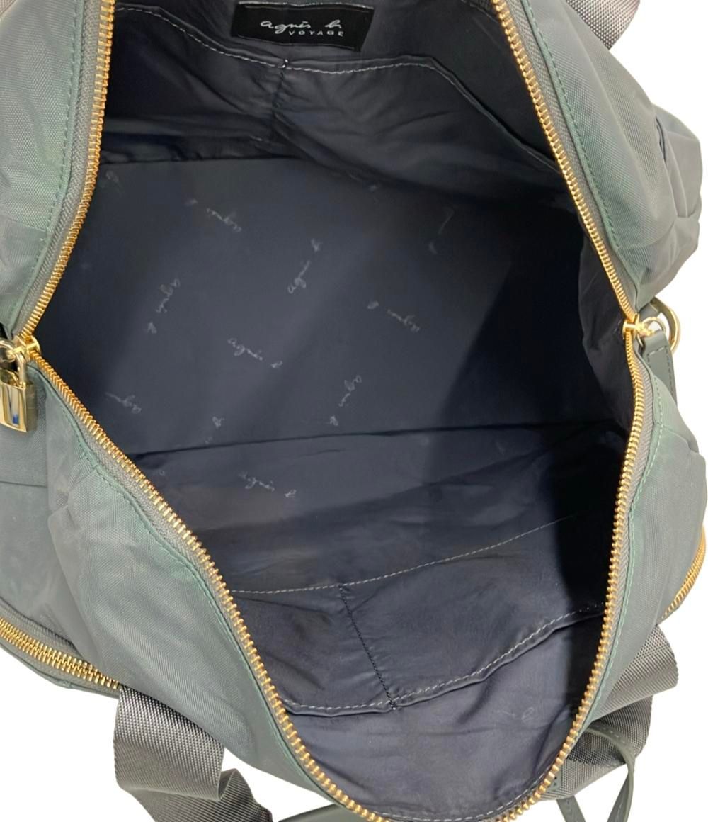 美品　アニエスベー　2way 大容量　ボストンバッグ　ショルダーバッグ　斜めがけ 送料無料】【ラッピング無料】アニエスベー agnes b ボストンバッグ