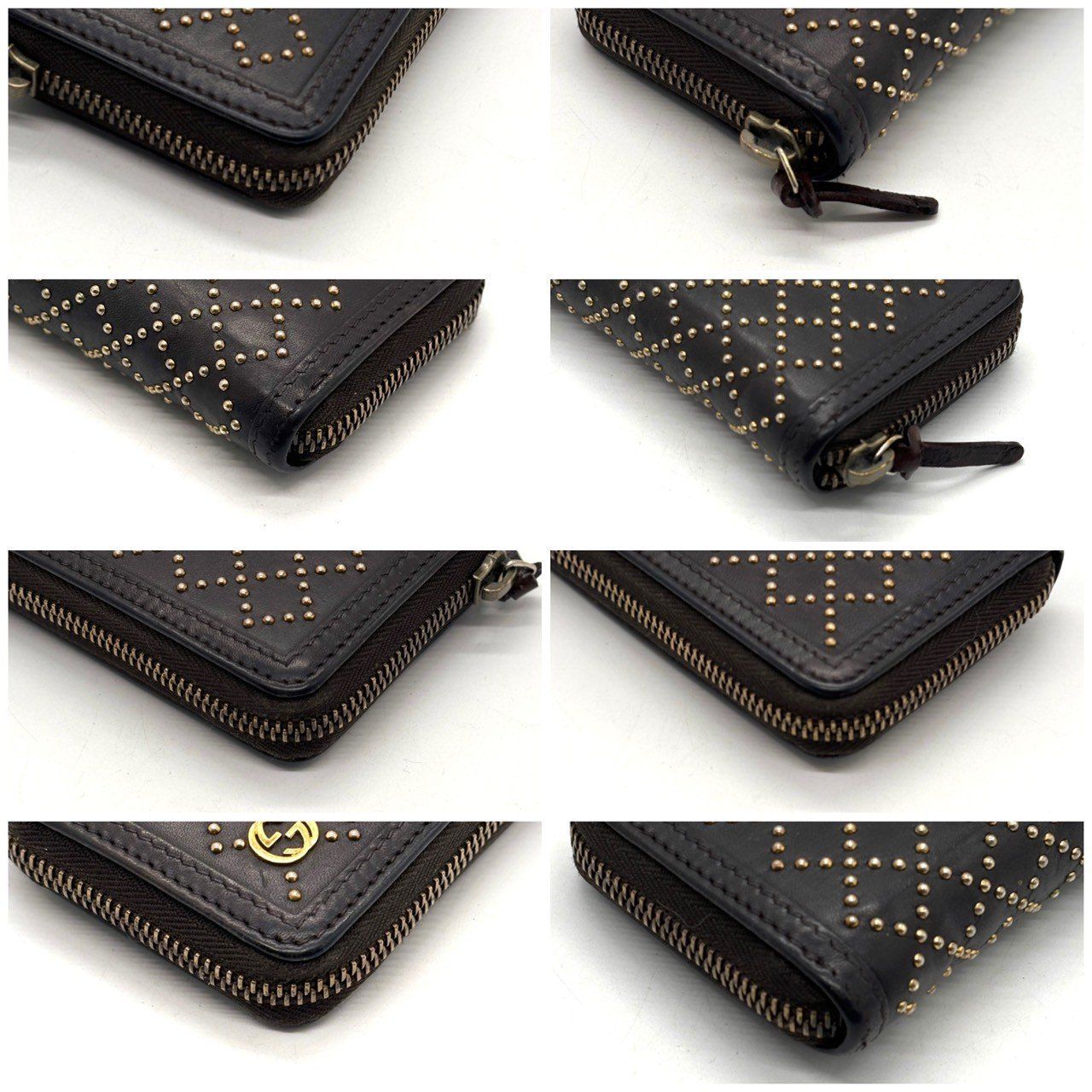 静かに映える格上小物】 GUCCI コインケース ラウンドファスナー