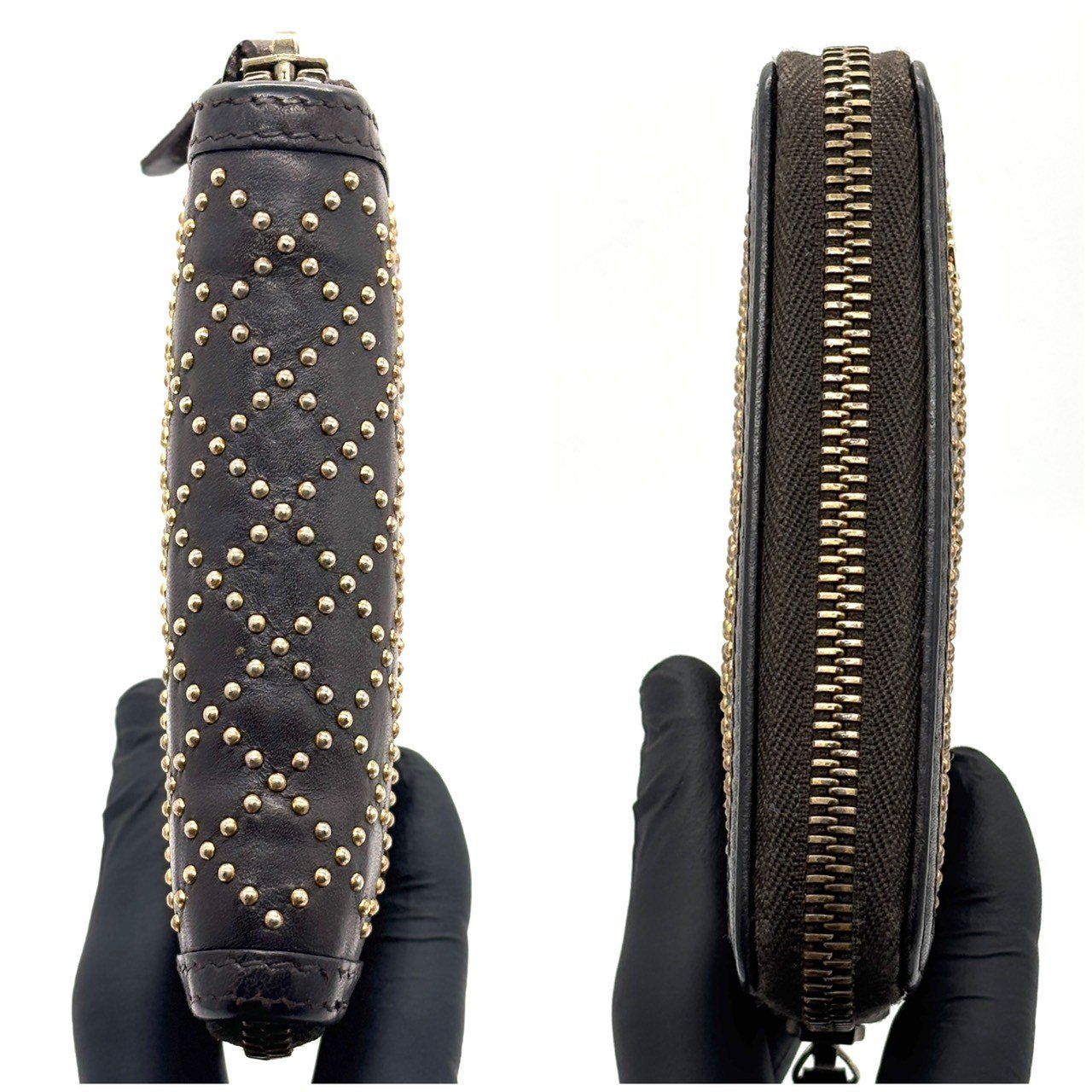 静かに映える格上小物】 GUCCI コインケース ラウンドファスナー