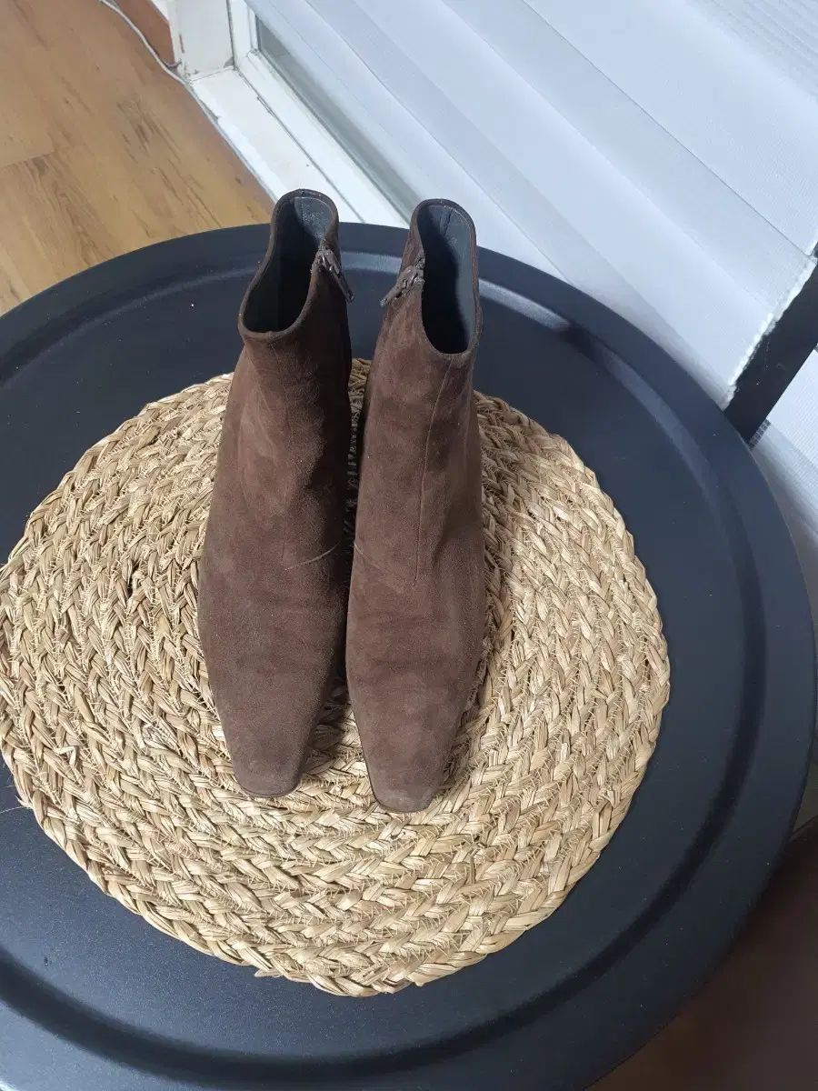 レディーススウェードアンクルブーツ イタリー