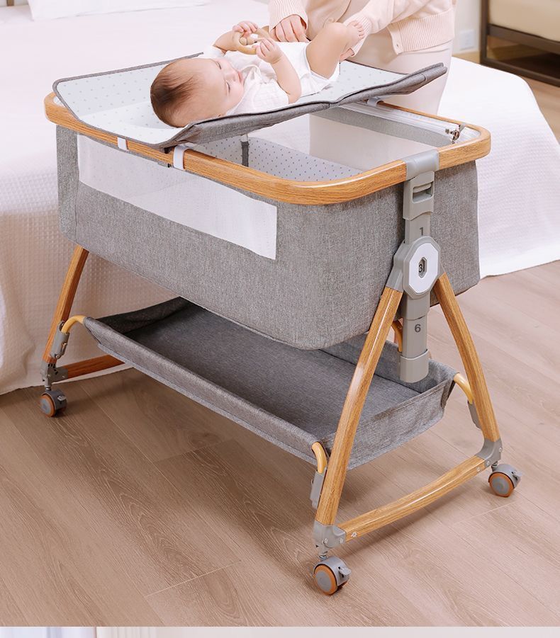 大好評 2025新モデル ベビーベッド 添い寝 ミニ 持ち運び 折りたたみ 五年保証 新生児 0ヶ 月 24ヶ月 ゆりかご 蚊帳 付き