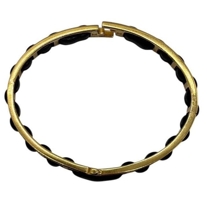 【美品】 FENDI バングル ブレスレット FFロゴ ズッカ ゴールド 美品】 FENDI バングル ブレスレット FFロゴ ズッカ ゴールド fendi指輪