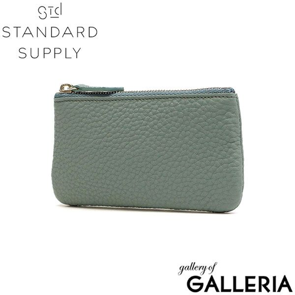 サプライ キーケース メンズ レディース STANDARD SUPPLY スマートキー カード コイン 本革 CARD KEY CASE SAXEBLUE