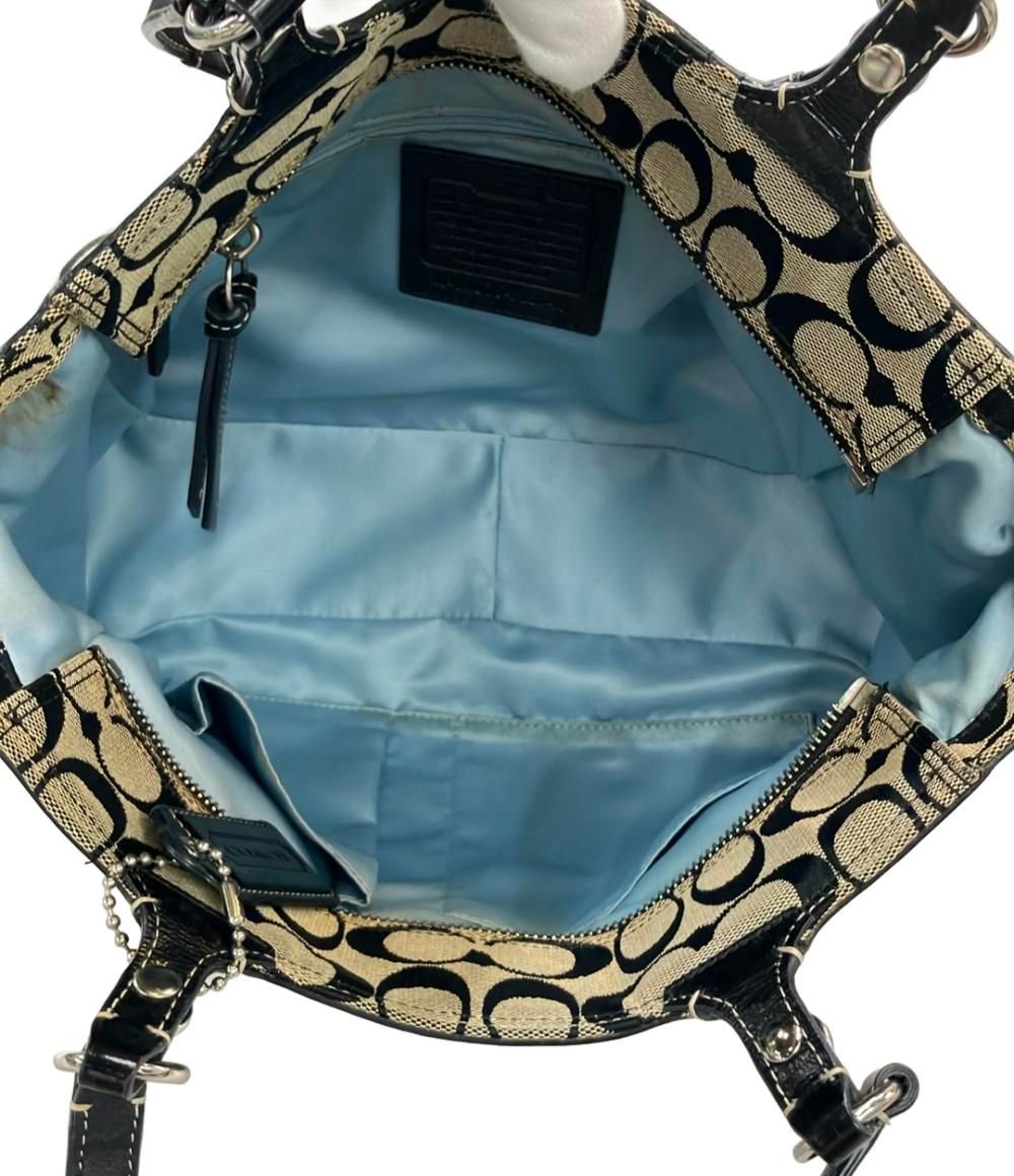 COACH コーチ シグネチャー トートバッグ F15146 キャンバス コーチ 