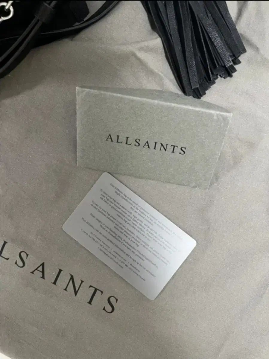 ALLSAINTS オールセインツ チェーン クロスバック ブラック