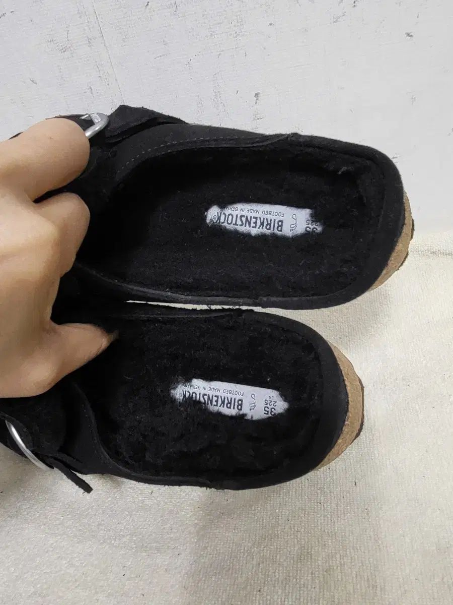 ビルケンシュトックバックルシアリングレディースファーミュールスリッパ