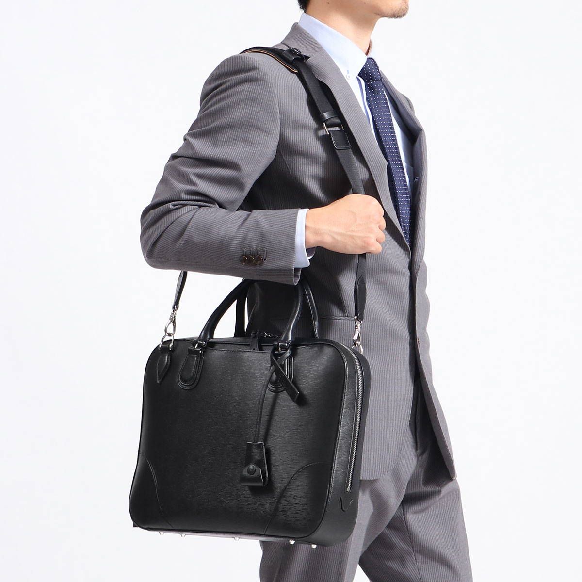 ピーアイディー ビジネスバッグ P.i.d 2WAY ブリーフケース cloche